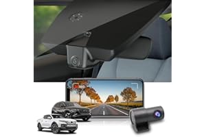 Fitcamx Dashcam odpowiednia dla nowoczesnych Santa Cruz i Tucson 2022-2024, OEM 2K kamera samochodowa, 1440P+1080P wideo wysokiej rozdzielczości WiFi, nagrywanie pętli, G-Sensor, WDR, 64GB