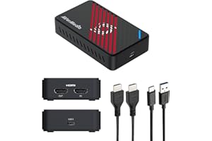 AVerMedia GC553Pro Live Gamer ULTRA S - 4K60 USB Capture Card with 4K60 Passthrough, 5.1 Surround, VRR, USB 3.2, Plug & Play, Low Latency Streaming for PS5, Xbox, Switch 2, OBS, Mac, Windows 11, PC