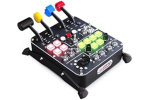 VIRPIL Controls - Uniwersalny panel sterowania #3 (Flight Simulation, PC Gaming, Flight SIM Button Box, panel kokpitu)