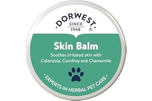 DORWEST HERBS Skin Balm for dogs , 100% Natural Handcrafted Balm for Dogs, Soothes and Calms Problem Areas on the Skin. Lick-Safe