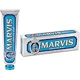 Marvis Jasmine Mint Toothpaste, 85 ml, Sensational Flavoured Toothpaste ...