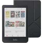 Kobo Clara Renkli eOkuyucu, Kılıf Paketi (Siyah Uyku Kılıfı, Kılıf Paketi)