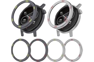 Zohmuly Bezel Styling Kompatibel mit CMF by Nothing Watch Pro 2, Ersetz Lünette Ring Kratzfest Edelstahl Schutz Kompatibel für CMF Watch Pro 2[4 Stück]