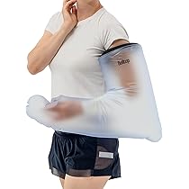 Fasce impermeabili di protezione riutilizzabili per avambraccio