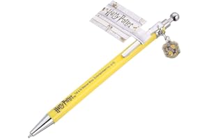 THE CARAT SHOP Harry Potter Hufflepuff Crest Pen - HPP024