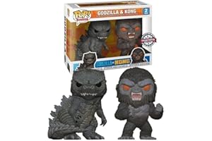Funko Pop! Movies: Godzilla vs Kong - Godzilla & Kong Special Edition 2-Pack