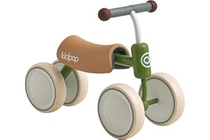 kidpop BEE and Big Bee Four-Wheeled/Tricycle Vehicle Kids Balance Bike，Toddler Ride-On Toy for Ages 1-2, First Birthday Gift, Little One's First Bike