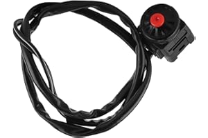CYTGOUPER Motorbike Kill Switch,22mm (7/8) Bars Motorcycle Horn Button, Universal Pitbike Accessories Motorbike Horn Controller for Motorcycle Dirt Bike Pit Bike