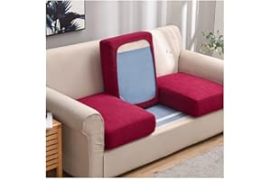 UYEOCO Housse de Coussin Extensible de canapé Housse de Protection pour Meubles Housse de siège de canapé Couvre pour Canapé Protege de Meubles Antipoussière ( Color : #18 , Size : 1 seat - X (65-95cm) )