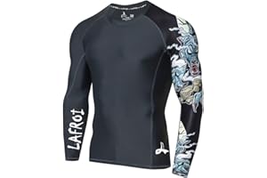 LAFROI – Maillot de Corps à Manches Longues, Protection UPF 50+, pour Homme - CLYYB