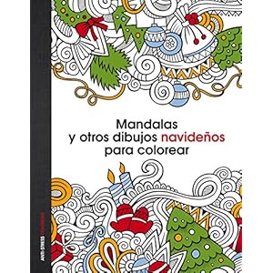 Mandalas y otros dibujos navideños para colorear