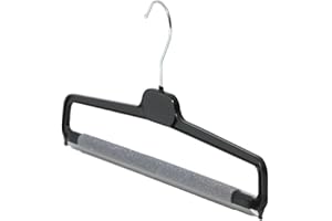 ICLEANERS Set Grucce Pantalone PRODOTTE IN ITALIA Appendiabiti Spugna Antiscivolo (10) Prodotte con Materia Plastica 100% Riciclata