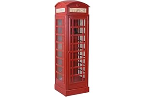 PALAZZO INT Grande ESCAPARATE Inglés Cabina de Teléfono Rojo Armario barschrank Palazzo Exclusivamente