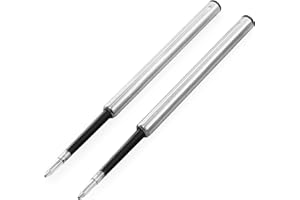 ZEBRA TECHNOLOGIES Recambio para bolígrafo Zebra F-Refill, 1,0 mm, color negro, 2 paquetes de 2 unidades, 85412 de Expandz