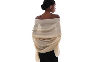 PIOYMEYA Stola Festlich für Abendkleid Damen Schals Tücher Sommer Dünn Schaltuch Pashmina