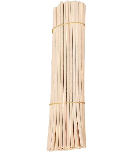 100pcs Reed Diffuser Sticks - 7 Inch Natural Rattan | Fragrance Oil Refill Sticks For Home Scenting