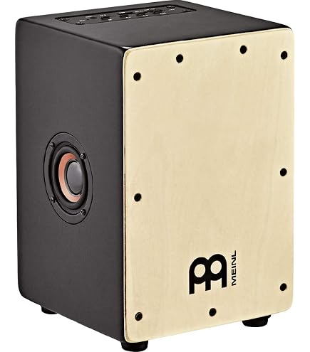 Cajon Bongo Meinl Percussion - Instrument De Percussion Avec Sons Bongos Et Cajon - Surface Noire