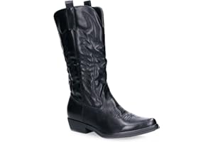 Toocool Stivali Donna Texani Cowboy Western camperos Scarpe Inverno 2C8X9003