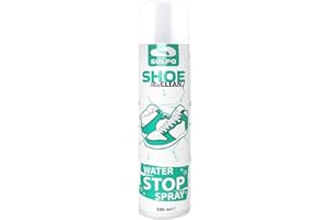 SULPO Spray impermeabilizzante – 300 ml – Spray protettivo per scarpe per pelle, nabuk, camoscio, tessuti – trasparente spray per scarpe – Spray impermeabile