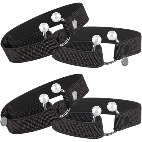 AHANDMAKER 4 Pcs Bande de sangles de chaussure réglables, sangles