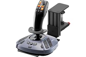 Skrivbordsmonteringsfäste för flygspak kompatibelt med Logitech G Extreme 3D Pro Joystick, Turtle Beach VelocityOne Flightsti