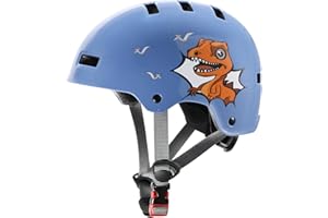 DUZSKJ Casco da bicicletta regolabile per bambini, ragazzi e ragazze, neonati e adolescenti, casco protettivo per skateboard, bicicletta, monopattino, pattini in linea e ciclismo