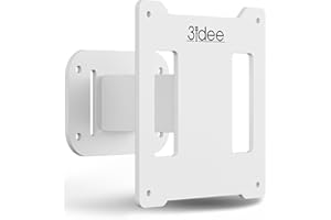 3IDEE VESA Adapter kompatibel mit Samsung Odyssey G9, Neo G9, G8, Neo G8 Monitor & mehr - 49 Zoll Curved Monitor Halterung Adapter - Extreme Traglast bis 30kg - VESA 100x100 - weiß