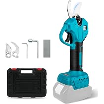 Akku-Astschere Elektrisch – 50 Mm Schnittkapazität, 4-stufig Einstellbar, Kompatibel Mit Makita 18V