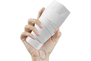 Zidoley mini parapluie de poche Pliant Protection Solaire Anti-UV Compact parapluie anti uv up 50 Femmes Coupe-Vent Portable Voyage petit solide étanche Ombrelle de Voyage- Pour femme
