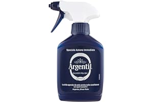 Argentil - Detergente Specifico per Argento Spray, Azione Lucidante e Antiossidante Rapida, con Agenti Autoattivi, 150 ml