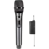 YK-MC450 Tekli El Kablosuz Mikrofon Seti &ndash; 2.4G UHF Wireless, 50 m Menzil, Alıcılı, Sahne Sunum Karaoke Uyumlu