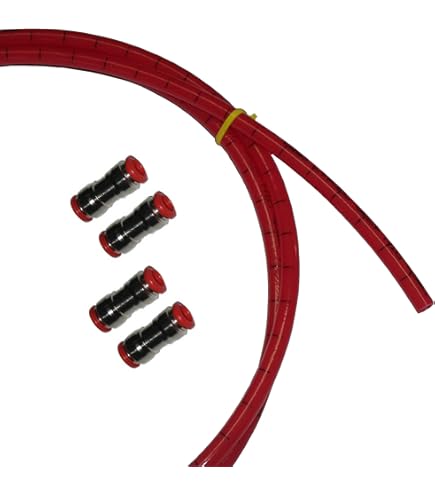 HoWaTech Metall Verteilerblock 4-fach - Für 8mm Fußbodenheizungsrohre