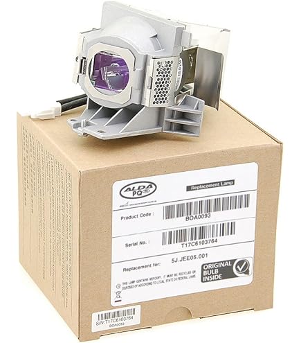 Ampoule De Rechange Pour Projecteur BenQ W1110, W2000, W1120, W1110s, W2000w, W1210ST | Modèle 5J.JEE05.001, 240W, Durée De Vie ~5000 Heures