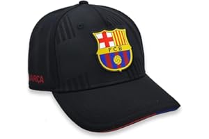 R ROGER'S Gorra Barça Cross Negra - Niño
