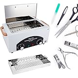 Mocoli Disinfezione Sterilizzatore ad Aria Calda, 300 W 1,5 L 200 ℃ Sterilizzatore a Calore Secco Sterilizzatore per Unghie a