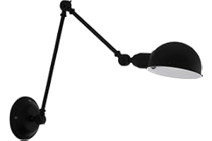 EGLO Lampa ścienna Exmoor, 1-punktowa lampa ścienna w stylu vintage, industrialnym, retro, lampa ścienna wewnętrzna ze stali, lampa do salonu, lampa d