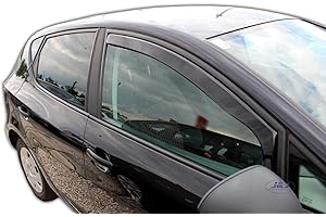 J&J AUTOMOTIVE Derivabrisas para Seat Ibiza 6J 5 puerta 2008-2017 2 piezas