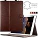 Produktbild iPad Pro 12.9 Hülle Etui Echt Leder Case Cover Ständer Mit Apple Pencil Stift Halter Für iPad Pro 12.9 Zoll (Braun)