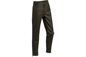 La Chasse Lederhose aus Büffelleder (Stiefelhose) für Herren extrem strapazierfähig Trachtenhose Büffellederhose Jagdlederhose Rindslederhose Herrenhose Jagdhose