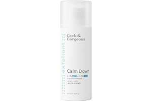 ‎GEEK & GORGEOUS Geek & Gorgeous Calm Down - Gentle Exfoliating for the Face with PHA & BHA Acids - Clarifies, Exfoliates & Soothes Sensitive Skin - Refines the Complex - 100 ml