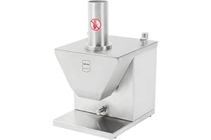 METRO Professional elektr. Currywurstschneider GWS1000, 135 W, Edelstahl, 33 x 19 x 24 cm, silber