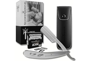 Schwertkrone maszynka do golenia ze stali nierdzewnej ze 100 ostrzami premium i etui