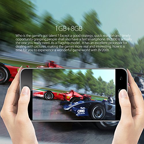 Blackview Smartphone BV20004G Smartphone, BV2000 Android 5,1 Handy Smartphone - 5.0 Zoll HD 1280*720 Display Cheap Phones mit 8MP Kamera-MTK6735 Quad-Core-8GB Rom-2400mAh Batterie Handys entsperrt