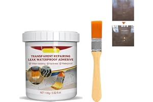 ALELYER Liquide D'étanchéité Transparent,Agent Imperméable Invisible,Revêtement Imperméable,Agent de Réparation des Murs,Invisible Waterproof Sealant Agent,Revêtement Imper pour Murs Extérieurs et Toits