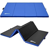 Tappetino Da Ginnastica NiroSport - 180x60x5 Cm, Pieghevole, Antiscivolo, Per Fitness