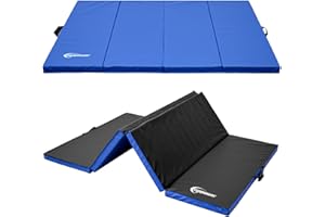 eyepower Epais 5cm: 180x120 Tapis de Gymnastique Pliable - Tapis Gymnastique Tapis de Sport - Tapis de Sol Pilates - Tapis Gymnastique Pliable Matelas Sport Tapis de Gym Pliable Tapis Fitness Epais