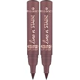 Essence Cosmetics Line N' Stain, Tattoo Lipstick, Long Lasting, Define, Tint, Intense Color, 0.15 fl oz (Pack of 2)