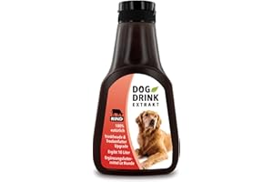 PET CONCEPTS Dog Drink - Más placer de beber y mejor absorción de alimentos para caldo de 10 L para perros, 100% extracto de carne de vacuno, para más líquido y comida seca más sabrosa