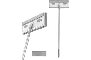 Quanerba 4 en 1 Limpia Cristales con 2 Paños de Microfibra, Limpiacristales Extensible Ventanas Profesional, Escobilla de Goma para el hogar Extensible 170 CM