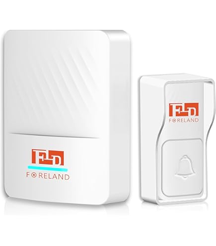 Campanello Senza Fili Nero E Oro - Campanello Elettrico Con Presa, Design Moderno Per Casa E Ufficio - Foto 5